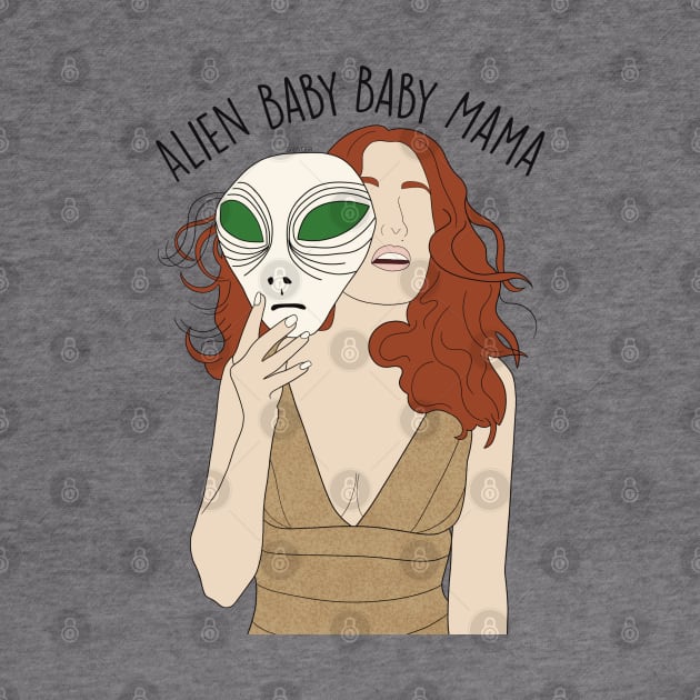 Alien baby baby mama by Gabi Veiga